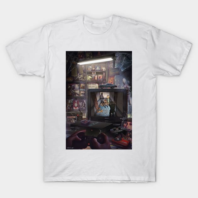 Silent Hill Tribute T-Shirt by Rachid Lotf